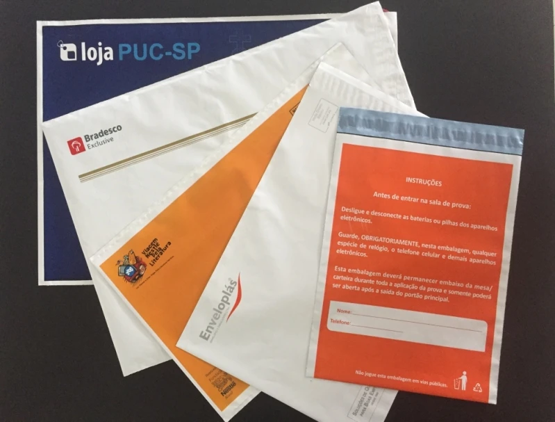pasta e envelope personalizados