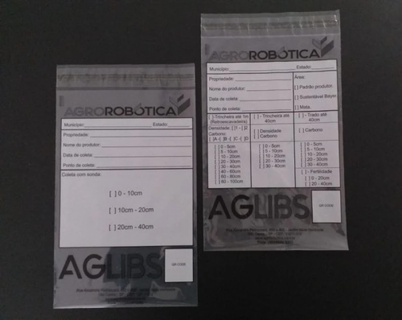 saco para nota fiscal awb packing list personalizado